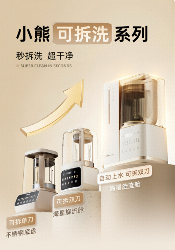 维度配资 小熊电器早安破壁机的迭代逻辑：把用户痛点变产品创新原点